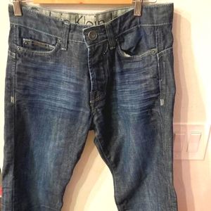 Calvin Klein Low Rise Slim Jeans Grey soft Denim 30 x 30